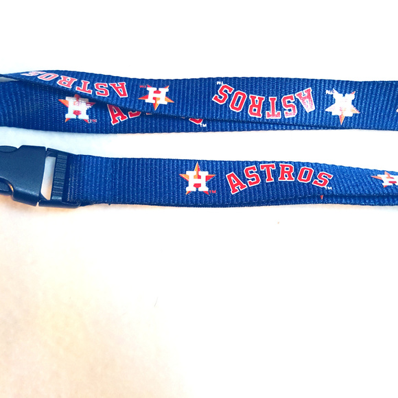 HOUSTON ASTROS Lanyard w/Detachable Clip - Picture 1 of 2